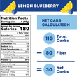 Charger l'image dans la galerie, Barre keto citron & myrtilles - 45g