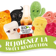 Charger l'image dans la galerie, Bonbons Gélifiés acidulés Kiss Me Softly framboise pamplemousse, Vegan, Bio & sans gluten - 100g