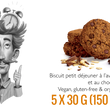 Charger l'image dans la galerie, Biscuits petit déjeuner avoine chocolat bio, vegan & sans gluten Martin - 150g