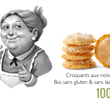 Charger l'image dans la galerie, Croquants noisettes bio, sans gluten & sans lactose Nicole - 100g