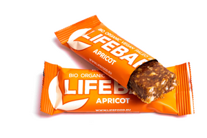 lifebar abricot bio & cru - 47g