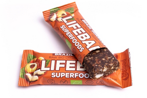Lifebar Superfoods Brazil Nuts - Organic &amp; Raw Guarana - 47g
