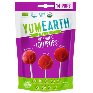 Sucettes Bio - Pops Fruits Rouges, vegan & sans gluten - 87g (14p)