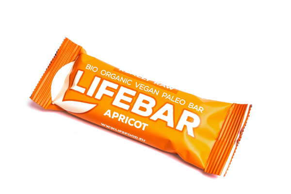 lifebar abricot bio & cru - 47g