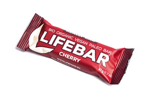 organic &amp; raw cherry lifebar - 47g