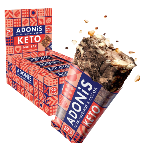 Adonis Pecan, Hazelnut & cacao Keto Bar - 35g