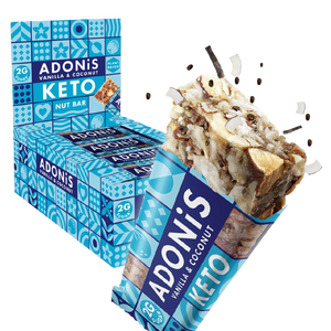 Adonis Vanilla &amp; Coconut Keto Bar - 35g
