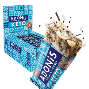 Adonis Vanilla & Coconut Keto Bar - 35g