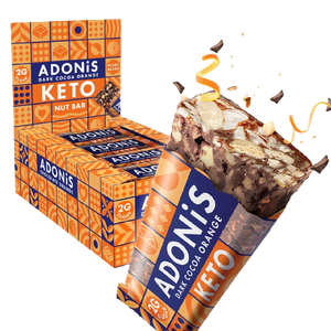 Adonis Dark Cocoa Orange Keto Bar - 35g