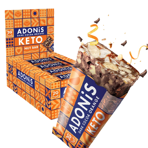 Adonis Dark Cocoa Orange Keto Bar - 35g