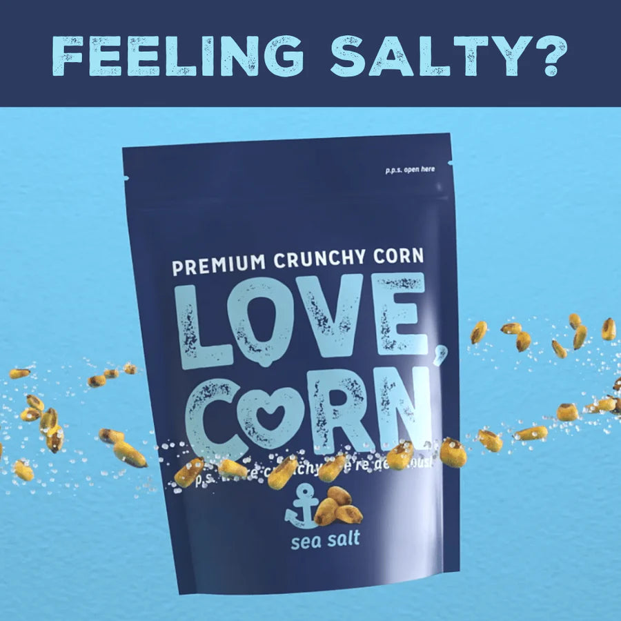 Love Corn Premium Roasted Corn with Sea Salt - 45g