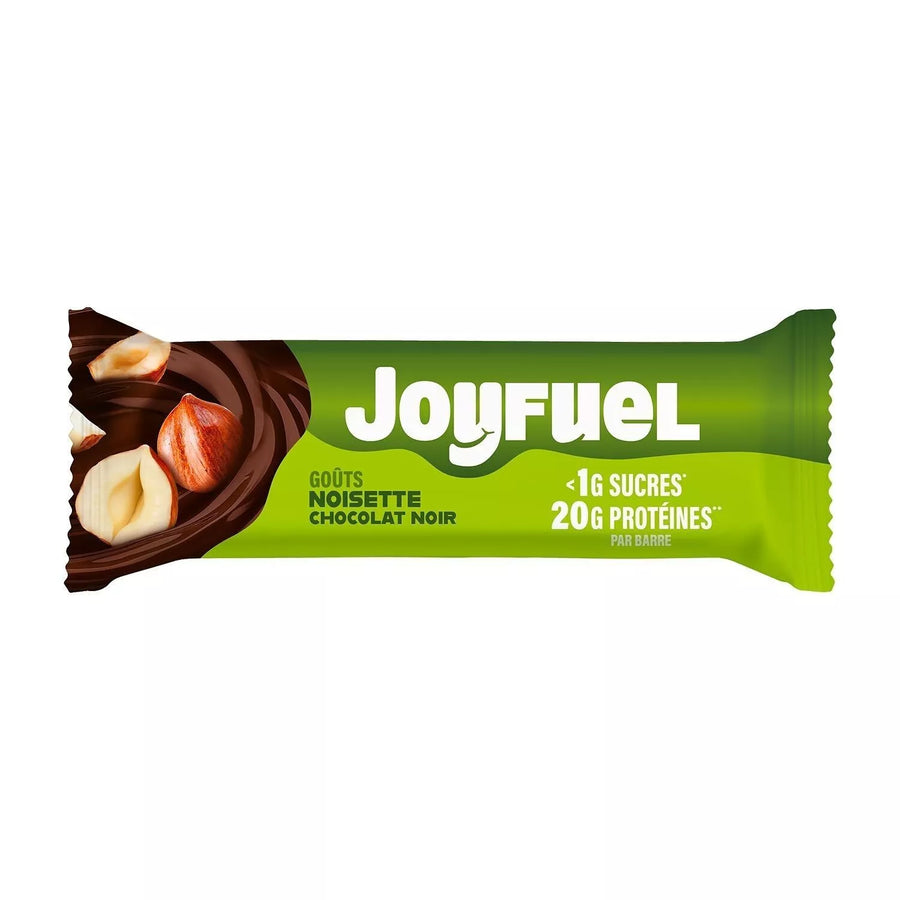 Joyfuel Barre Protéinée Noisette, Chocolat Noir - 55g