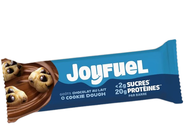 Joyfuel barre protéinée chocolat au lait & cookie dough - 55g