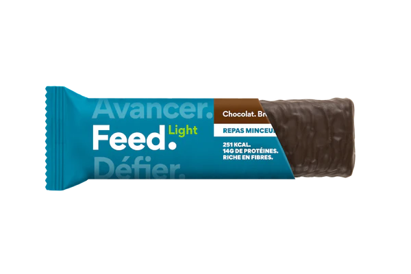 Feed. Barre Repas Minceur Light Chocolat Brownie - 70g (ANTI-GASPI DDM 02/24)