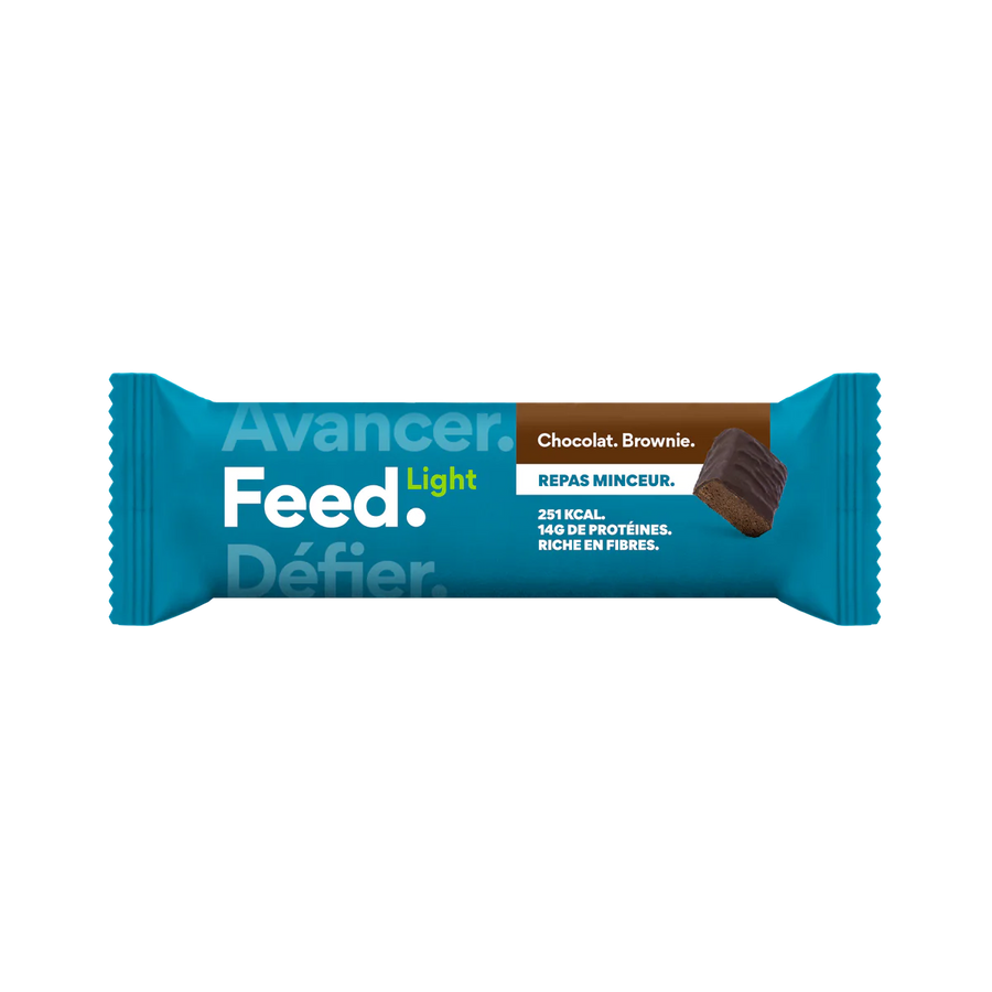 Feed. Barre Repas Minceur Light Chocolat Brownie - 70g