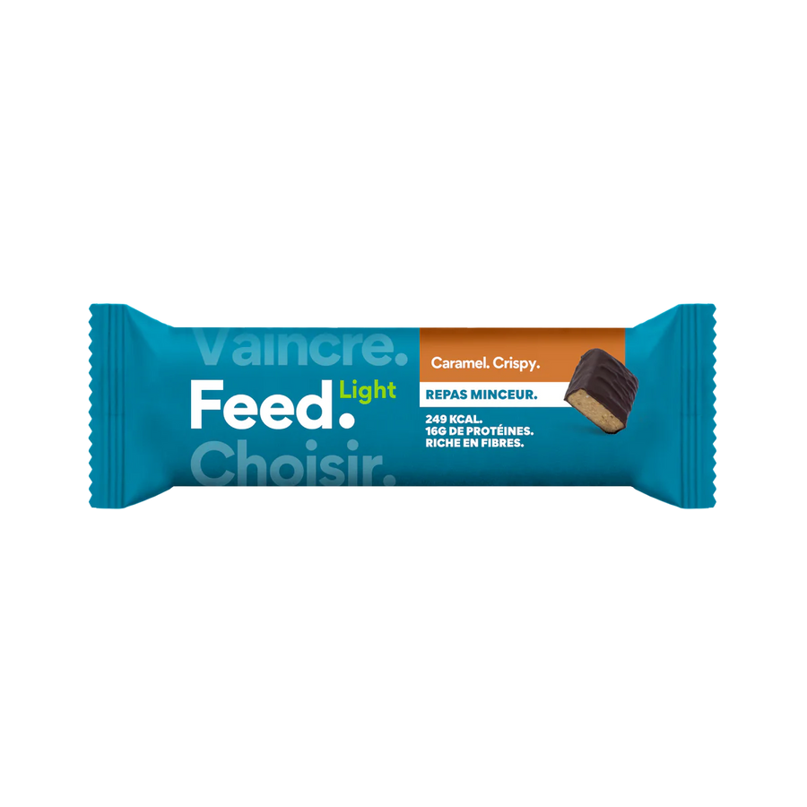 Feed. Light Caramel Crispy Slimming Meal Bar - 70g