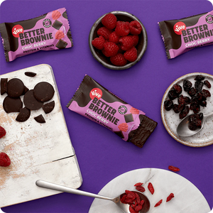 Better chocolate &amp; berry brownie, vegan &amp; gluten free - 35g
