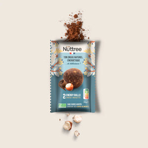 Energy-balls choco-noisette sachet pocket x2 - 30g