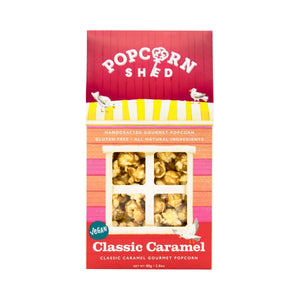 Vegan Classic Caramel Gourmet Popcorn Shed - 80g