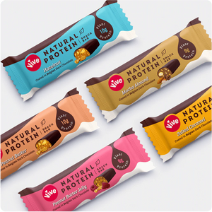 Peanut butter jelly protein bar, vegan &amp; gluten free - 49g