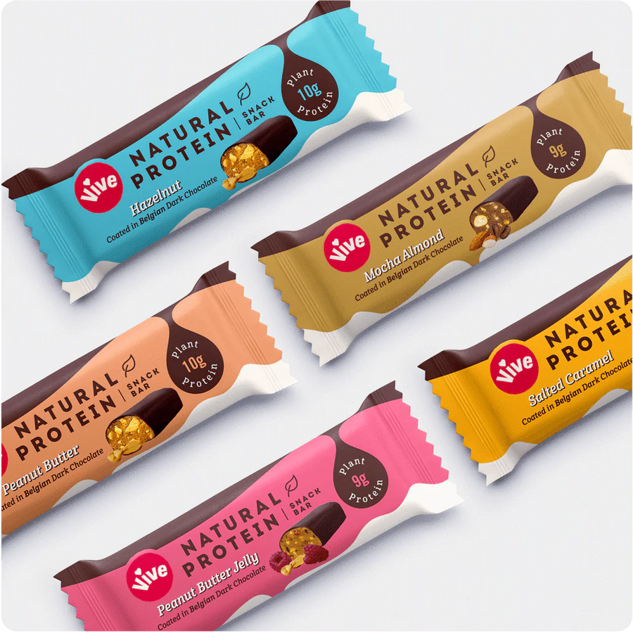 Peanut butter jelly protein bar, vegan &amp; gluten free - 49g