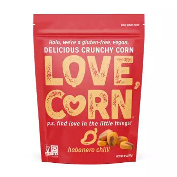 Love Corn Grilled corn premium habanero chili - 45g (anti-waste DDM 05/23)