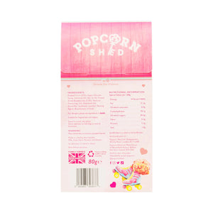 Vegan Pink Gin Gourmet Popcorn Shed - 80g