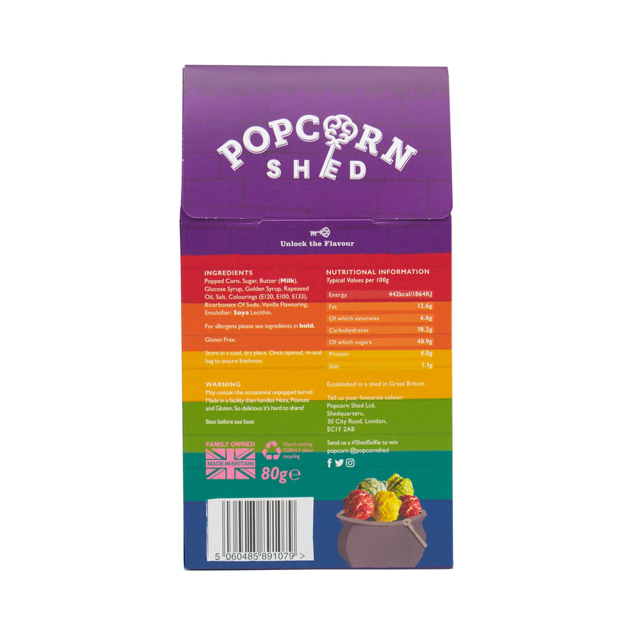 Rainbow Popcorn Shed - 80g (ANTI-GASPI DDM 04/24)