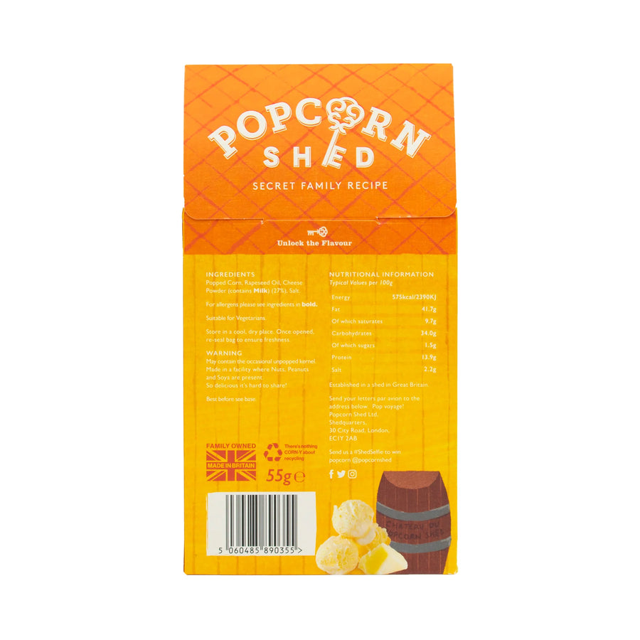 Say Cheese! Popcorn Shed - 60g