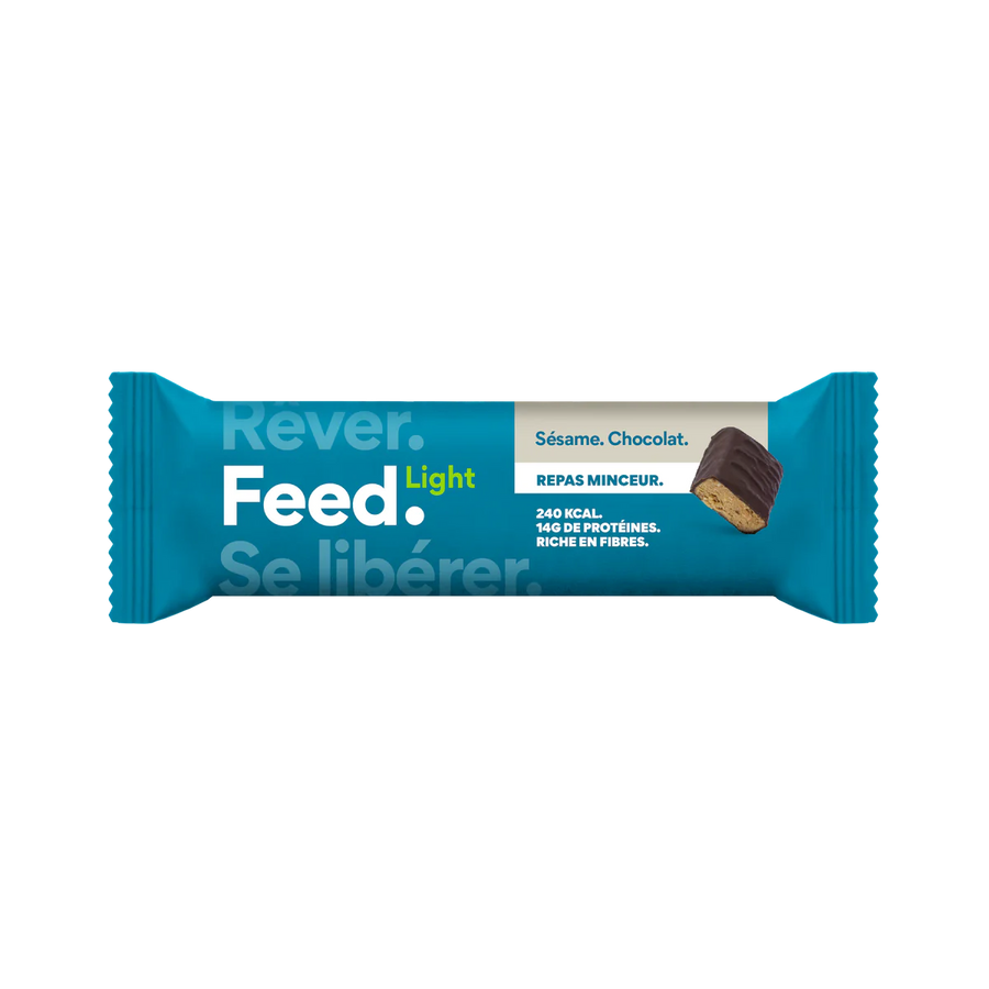 Feed. Light Slimming Meal Bar Sesame Chocolate - 70g