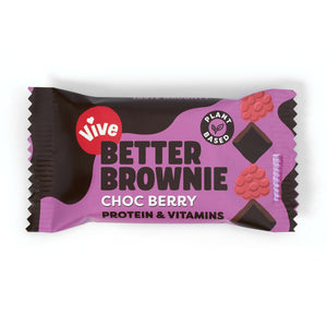 Better chocolate &amp; berry brownie, vegan &amp; gluten free - 35g