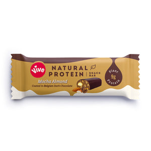 Barre protéinée mocha almond, vegan & sans gluten - 49g