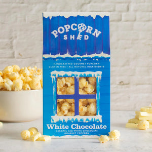 White chocolate Gourmet Popcorn Shed - 80g (ANTI-GASPI DDM 02/24)