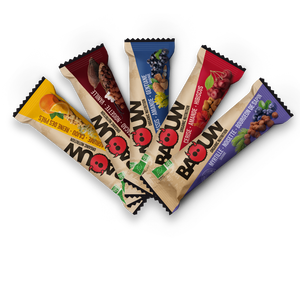 Baouw Organic blueberry, hazelnut &amp; fir bud energy bar - 25g