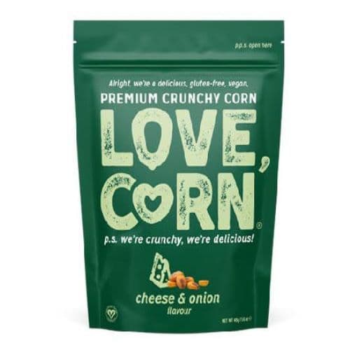 Love Corn Grilled corn cheese &amp; onion - 45g
