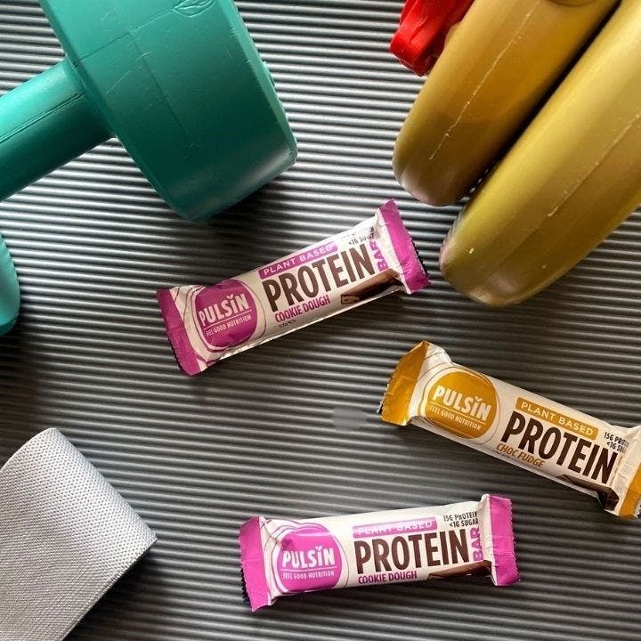 Pulsin choc fudge protein bar, vegan - 57g