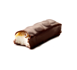 Marshmallow bar, vanille, chocolat noir & caramel fleur de sel - 30g