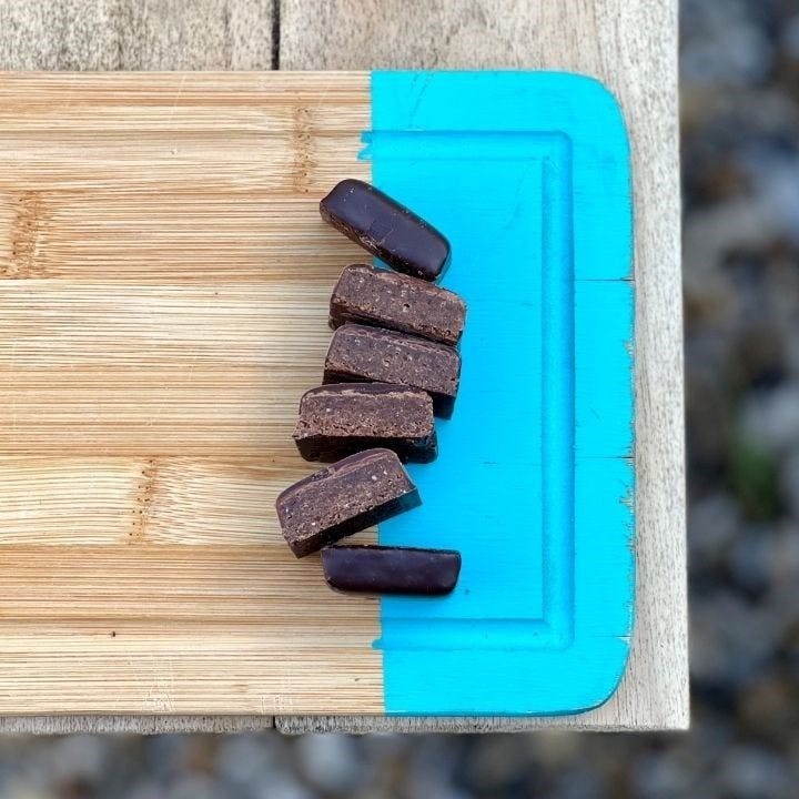 Pulsin Double choc fudge brownie bar, vegan - 35g
