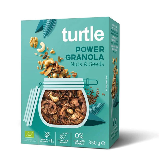 Granola nuts &amp; seeds, organic &amp; gluten free - 350g 