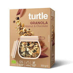 Granola nuts &amp; chocolate, organic &amp; gluten free - 350g 