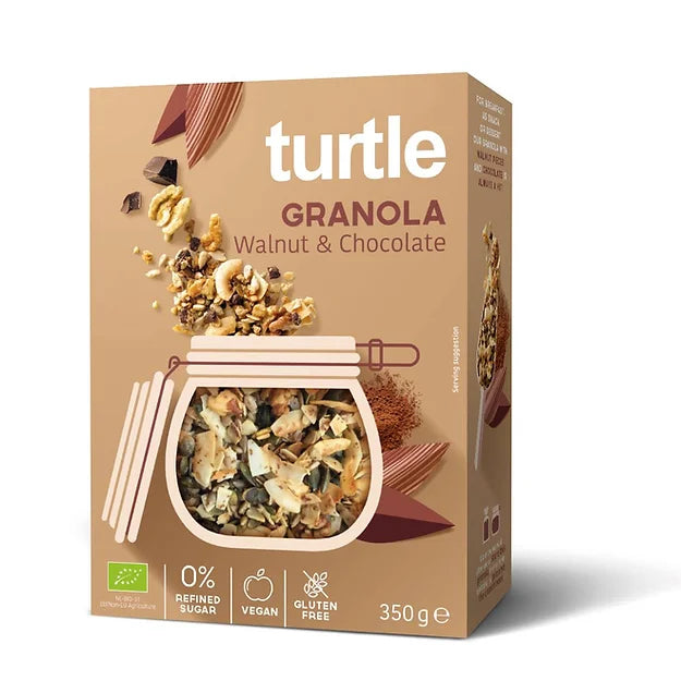 Granola noix & chocolat, bio & sans gluten - 350g (ANTI-GASPI DDM 01/24)