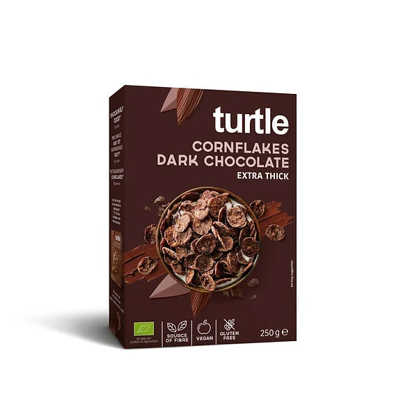 Cornflakes chocolat noir, bio & sans gluten - 250g