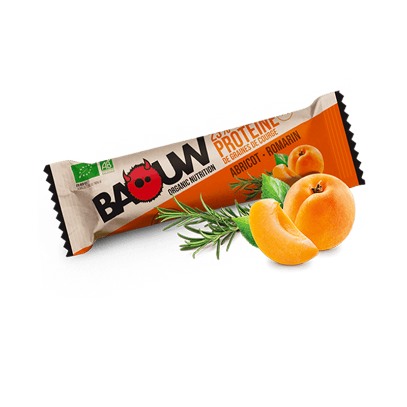 Baouw Organic Apricot &amp; Rosemary Protein Bar - 25g