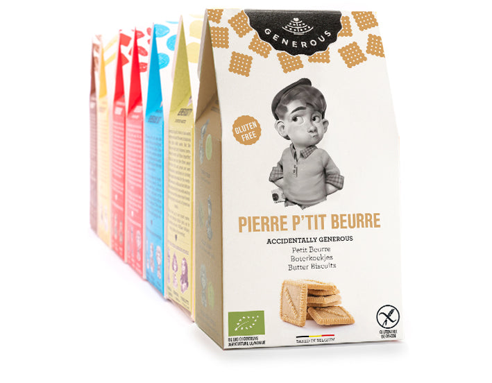 Pierre P'tit beurre bio & sans gluten - 100g
