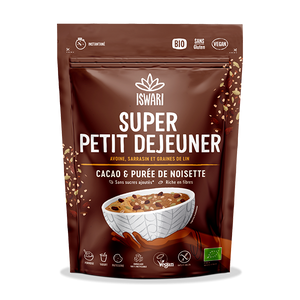 Super Breakfast Cocoa &amp; Hazelnut Puree, gluten free - 360g