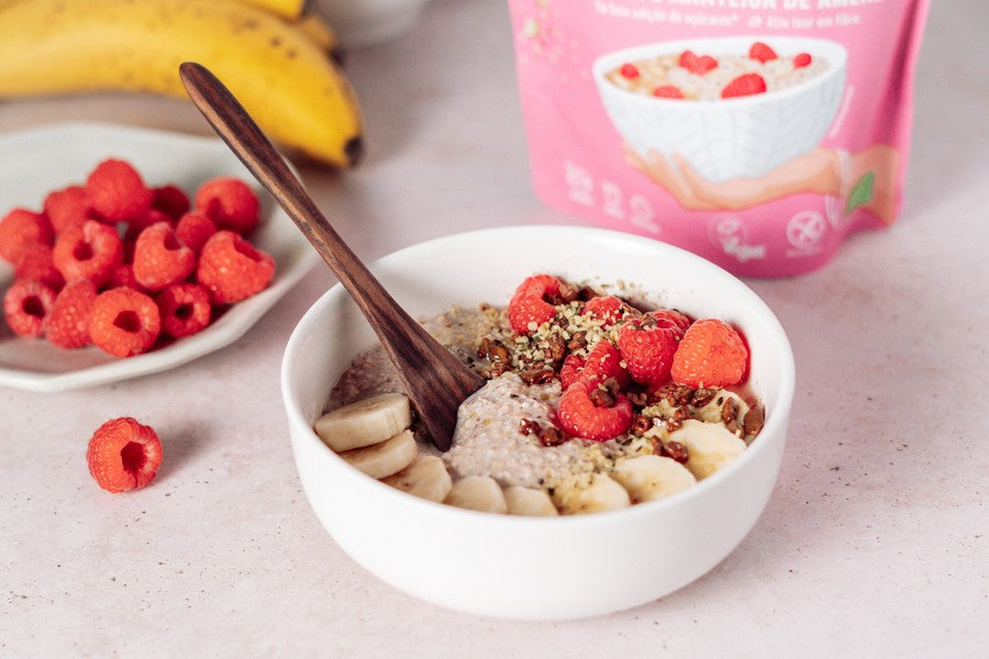 Super Petit Déjeuner Framboise & Beurre de Cacahuète, sans gluten - 360g (ANTI-GASPI DDM 03/24)