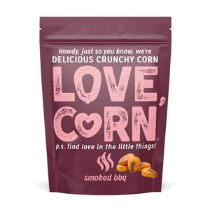 Love Corn Maïs grillé premium fumé BBQ - 45g (anti-gaspi ddm 09/23)