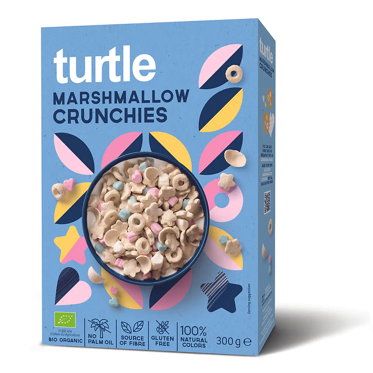 Marshmallow crunchies, bio & sans gluten - 300g
