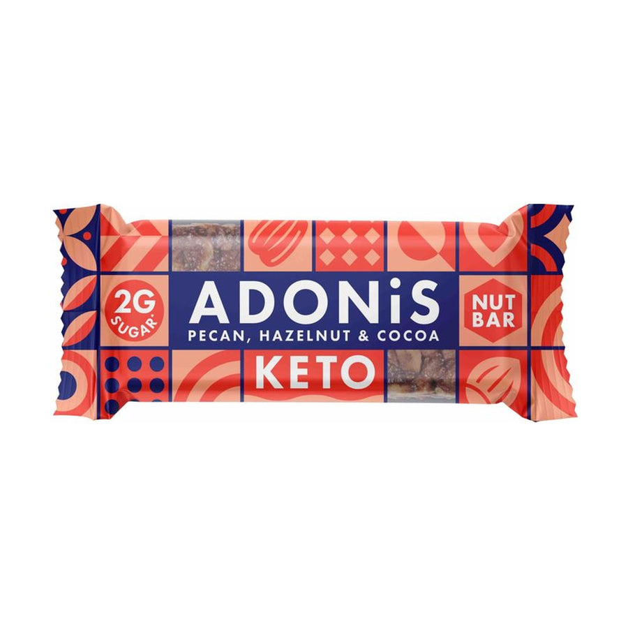 Adonis Pecan, Hazelnut &amp; Cocoa Keto Bar - 35g