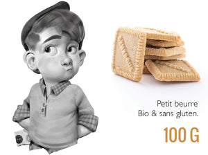 Pierre P'tit beurre bio & sans gluten - 100g